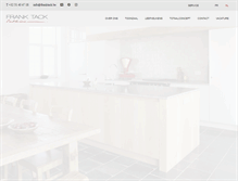 Tablet Screenshot of franktack.be
